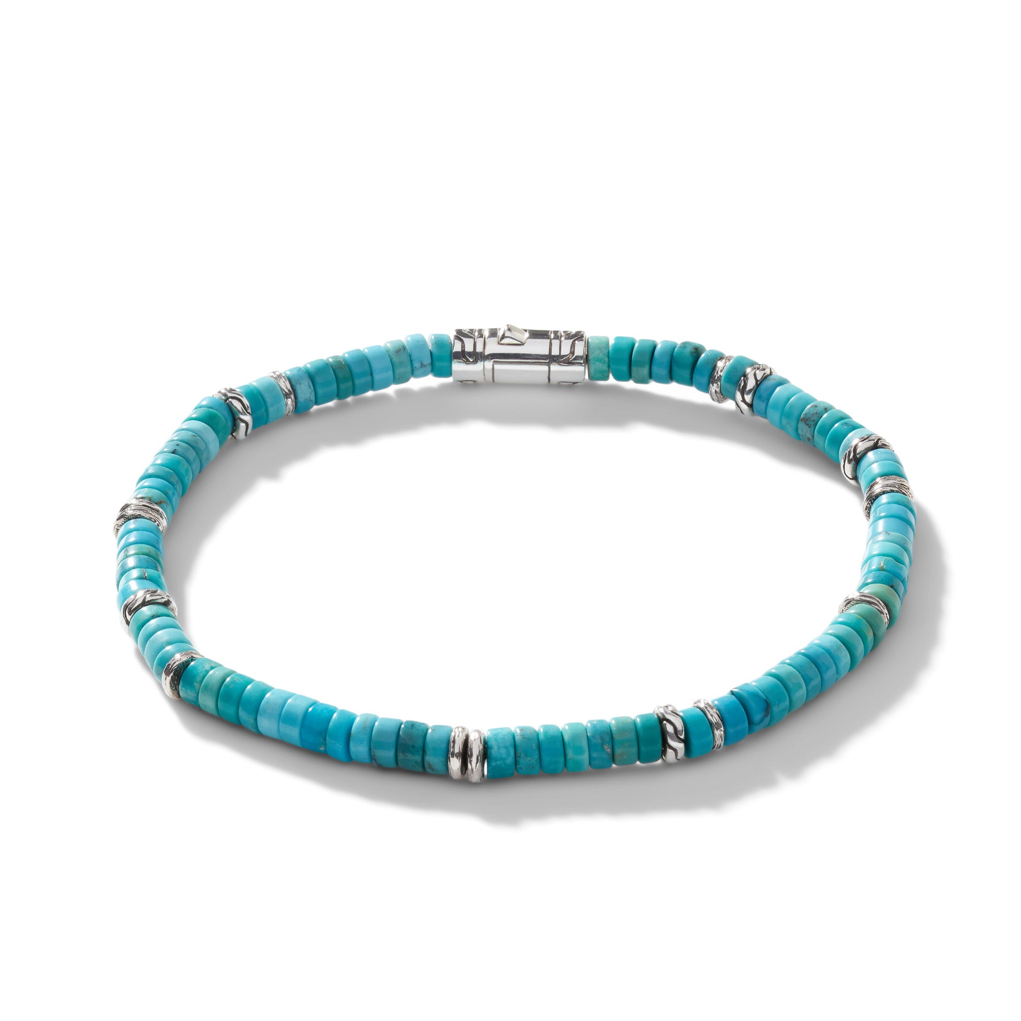 Heishi Bracelet, Gemstones, Sterling Silver|BUS900698TQ – John Hardy