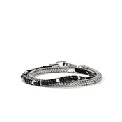 Heishi Chain Wrap, Sterling Silver, Hardstones, 4MM|BUS9012551BON