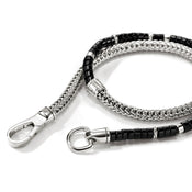 Heishi Chain Wrap, Sterling Silver, Hardstones, 4MM|BUS9012551BON