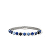 Beaded Bracelet, Sterling Silver, Hardstones|BUS989601LPZKN