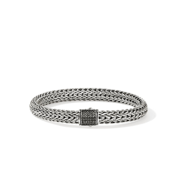 wayward 【 H TYPE】SILVER925 BRACELET Icon Bracelet Sterling Silver Gemstones 7.5MM|BUS9904004BLS – John