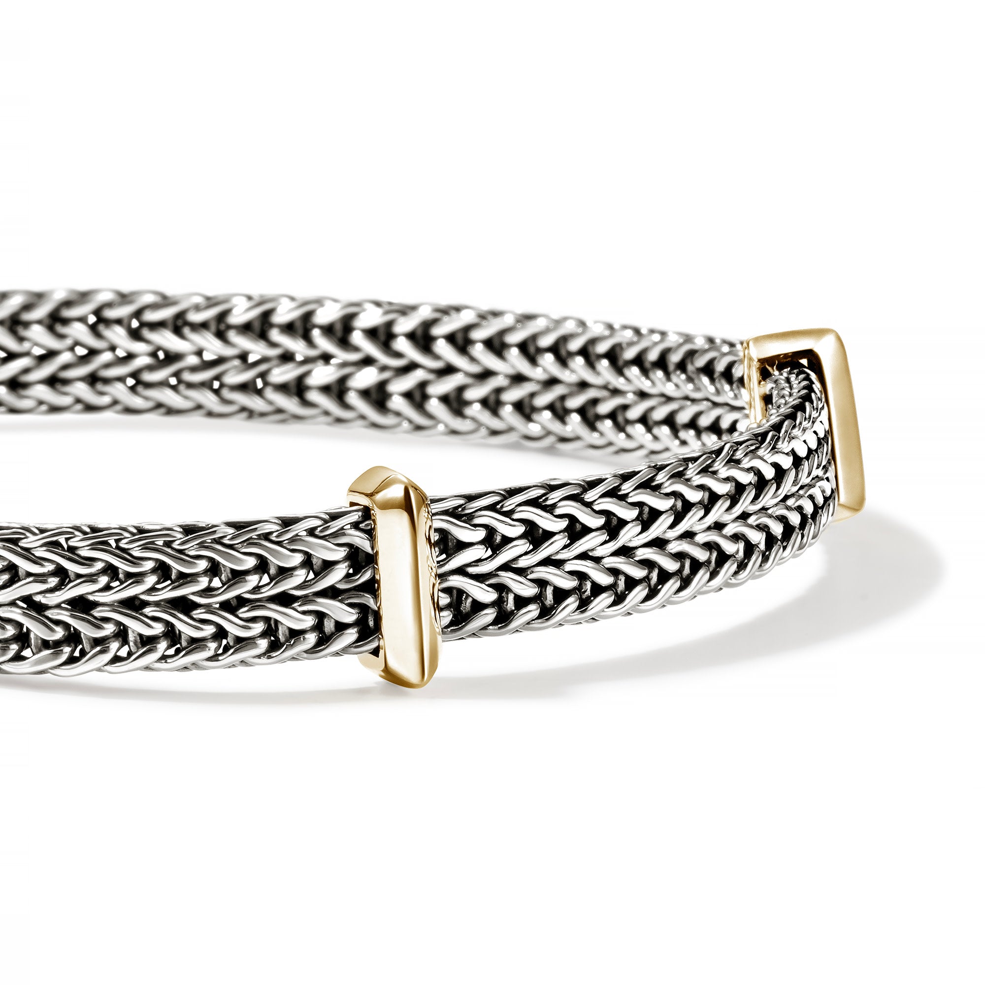 Icon Link Bracelet, Sterling Silver, Gold, 6MM – John Hardy