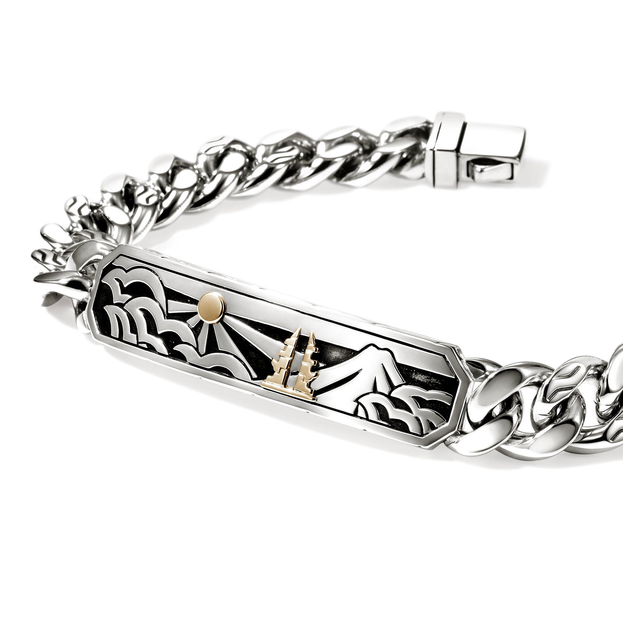 Legends ID Bracelet, Gold, Sterling Silver, 11MM – John Hardy