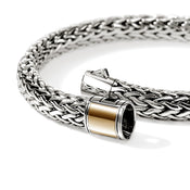 Icon Bracelet, Gold, Sterling Silver, 7.5MM|BUZZ990400