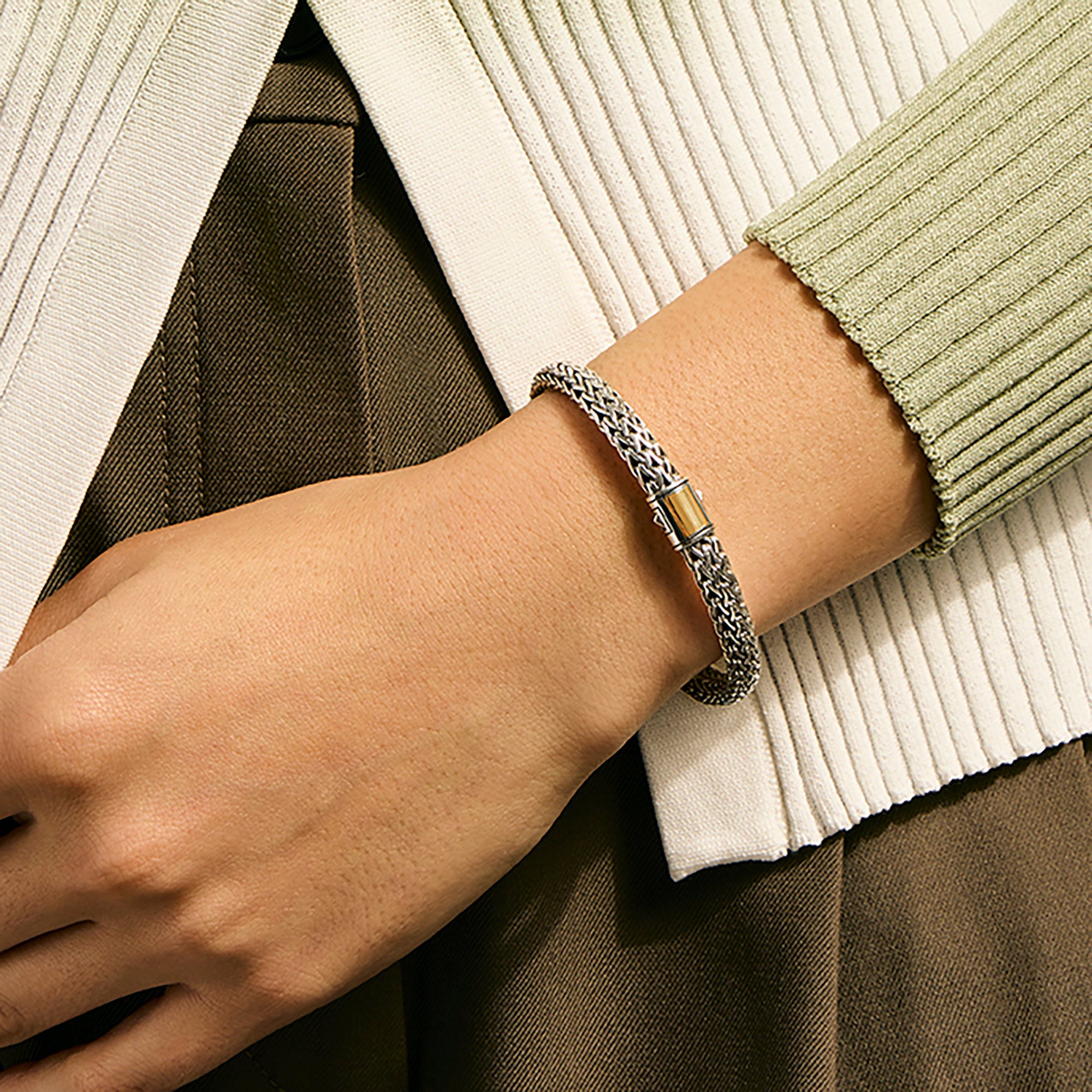 Icon Bracelet Gold Sterling Silver 6.5MM|BUZZ990904 – John Hardy