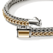 Icon Bracelet, Reversible, Gold, Sterling Silver, 6.5MM|BUZZ990905RV