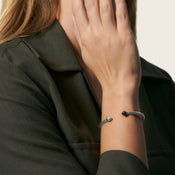 Classic Chain Flex Cuff with Hematite|CBS903501HE
