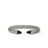 Spear 50 Flex Cuff, Sterling Silver, Black Onyx, Diamonds|CBS988981BONDI