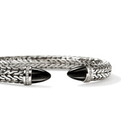 Spear 50 Flex Cuff, Sterling Silver, Black Onyx, Diamonds|CBS988981BONDI