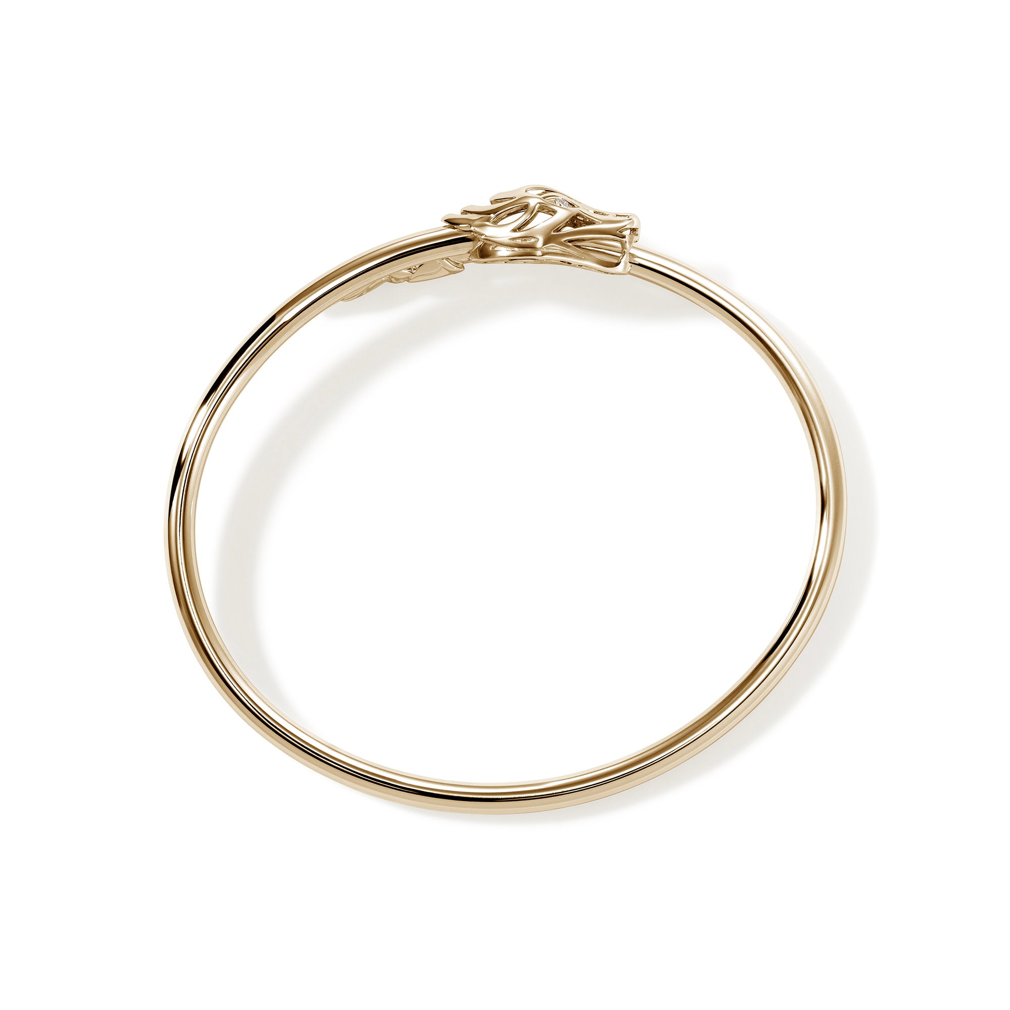 Naga Cuff, Gold, Diamonds, Slim|CGGX6034422DI – John Hardy