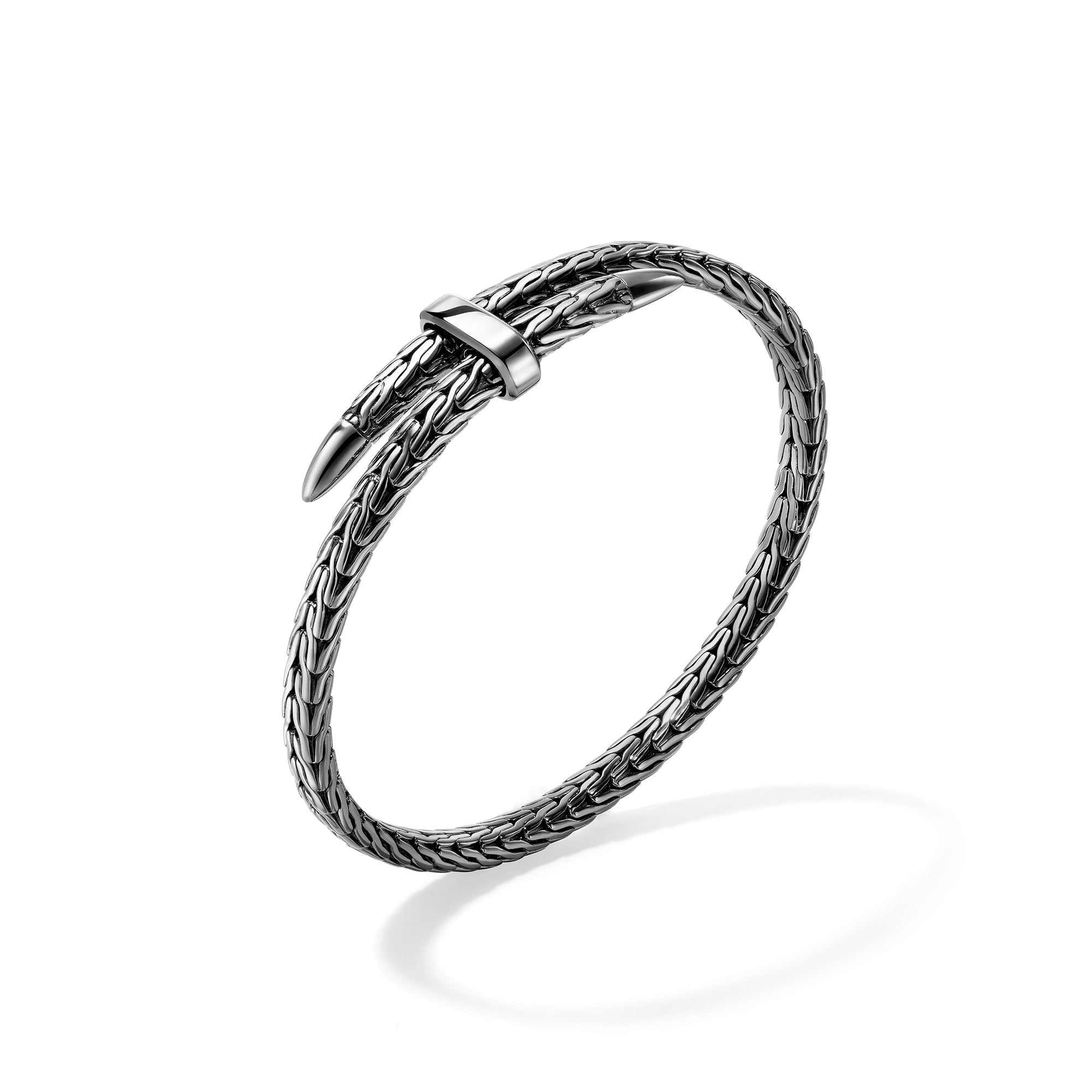 Spear Flex Cuff, Dark Silver – John Hardy