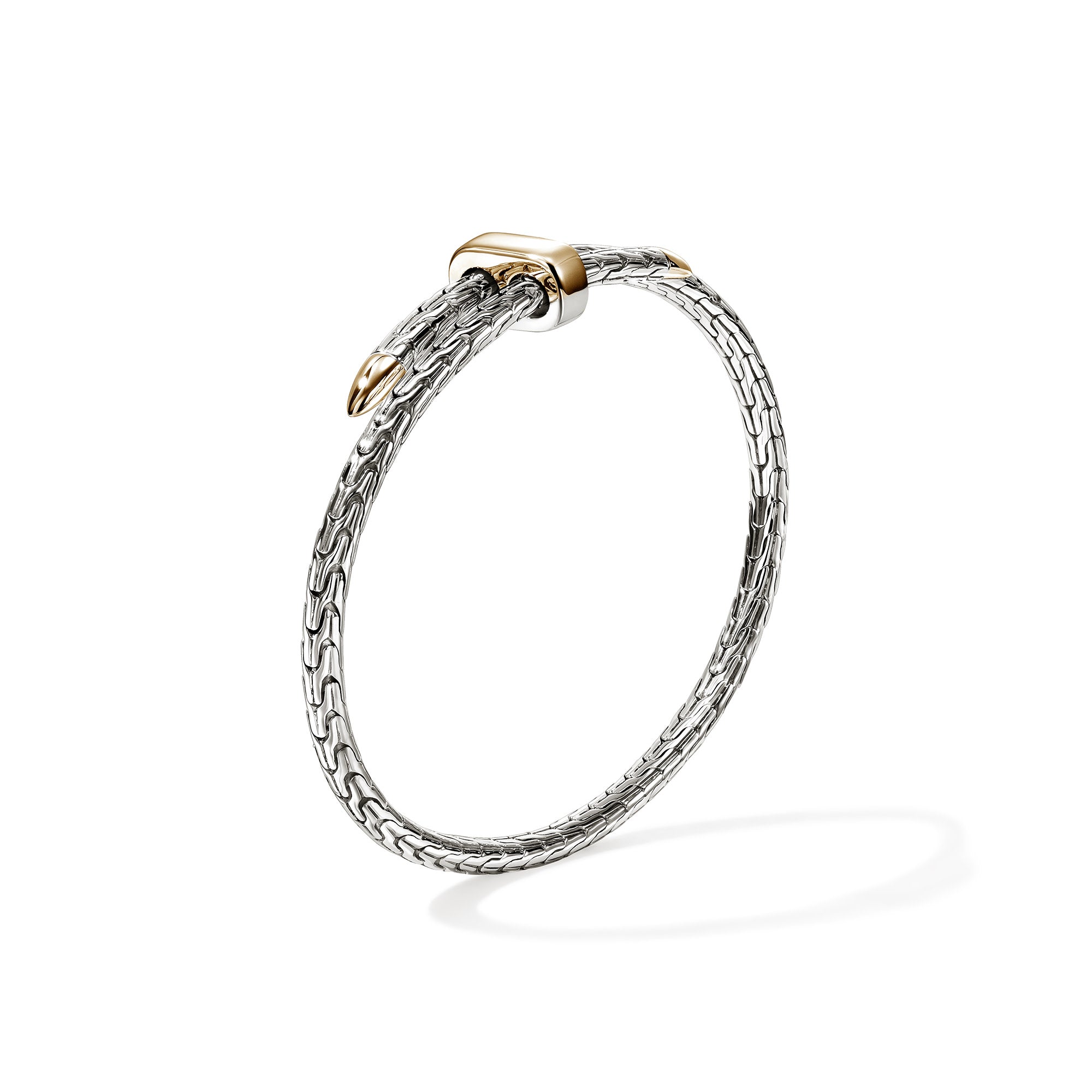 Spear Flex Cuff, Gold, Sterling Silver, 4MM – John Hardy