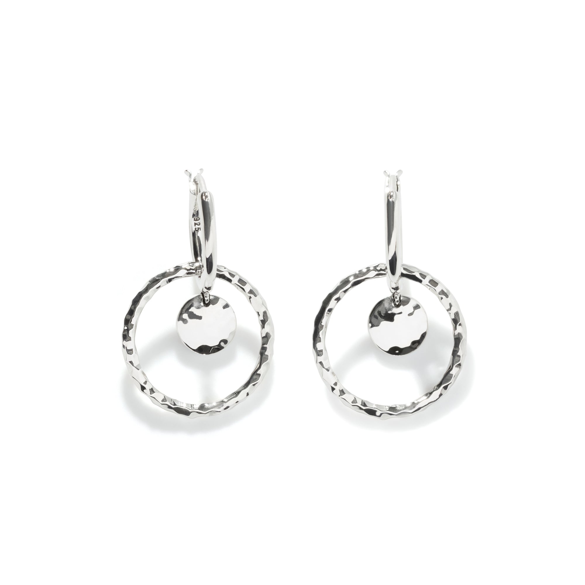 Palu Dot Drop Earrings, Sterling Silver|EB34000 – John Hardy