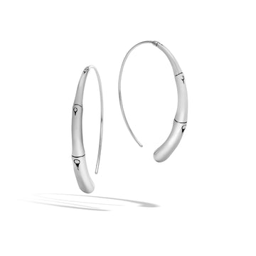 Bamboo Large J Hoop Earring|EB5961
