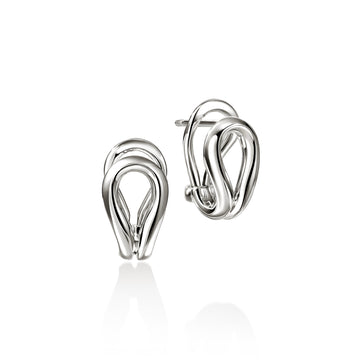 Surf Earrings, Sterling Silver|EB89539