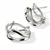 Surf Earrings, Sterling Silver|EB89539