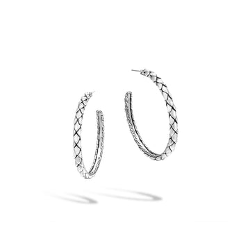 Cobra Medium Hoop Earring|EB97137