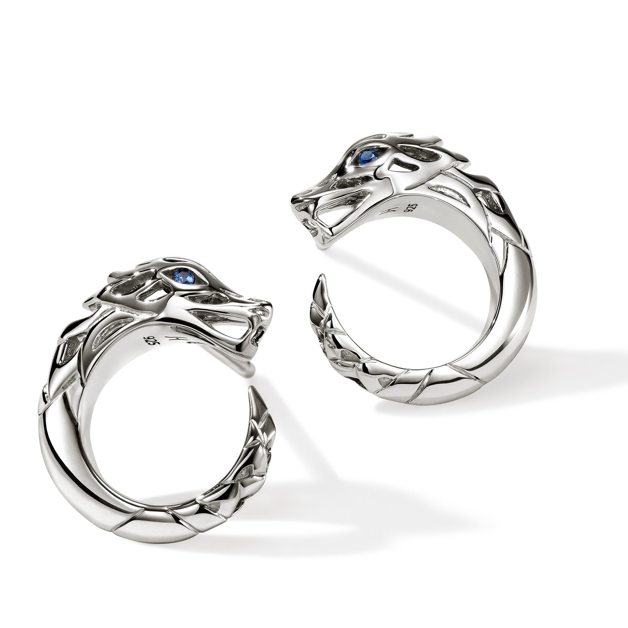 アクセサリー Hirotaka Sapphire Eye Snake Earring Hirotaka Sapphire