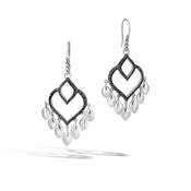 Naga Chandelier Earring with Black Spinel|EBS650110BN