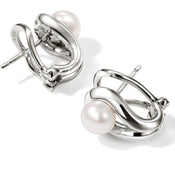 Surf Earrings, Sterling Silver, Pearls|EBS895461