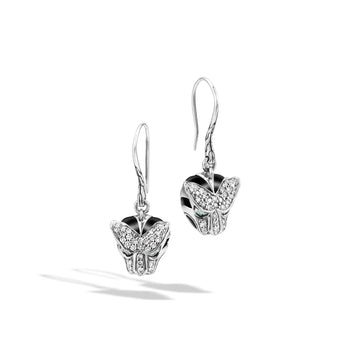 Macan Drop Earring with Diamonds|EBS999591SBTDI