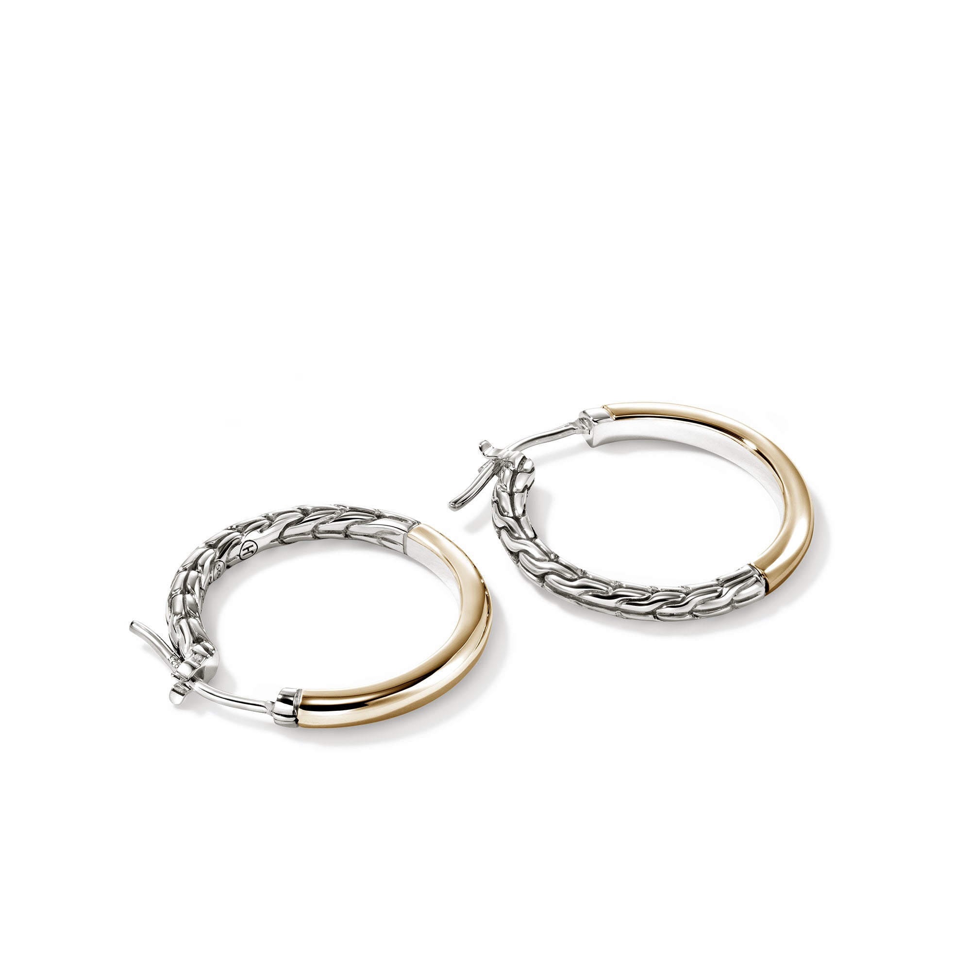 JH Essential Hoop Earring, Gold, Sterling Silver, 18MM