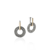 Rata Drop Earring, Sterling Silver, Gold|EZZ98734