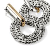 Rata Drop Earring, Sterling Silver, Gold|EZZ98734