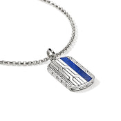 Icon 50 Pendant, Sterling Silver, Lapis Lazuli|HMS989881LPZ