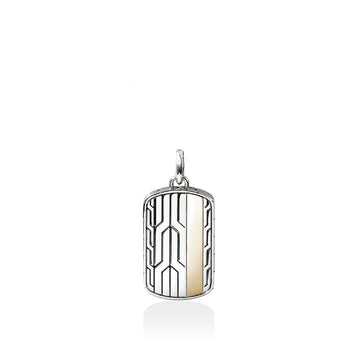Icon 50 Pendant, Gold, Sterling Silver|HMZZ98988