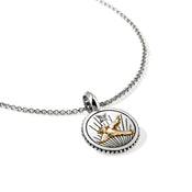 Starling Talisman Charm, Gold, Sterling Silver, Diamonds|HZZP973072DI
