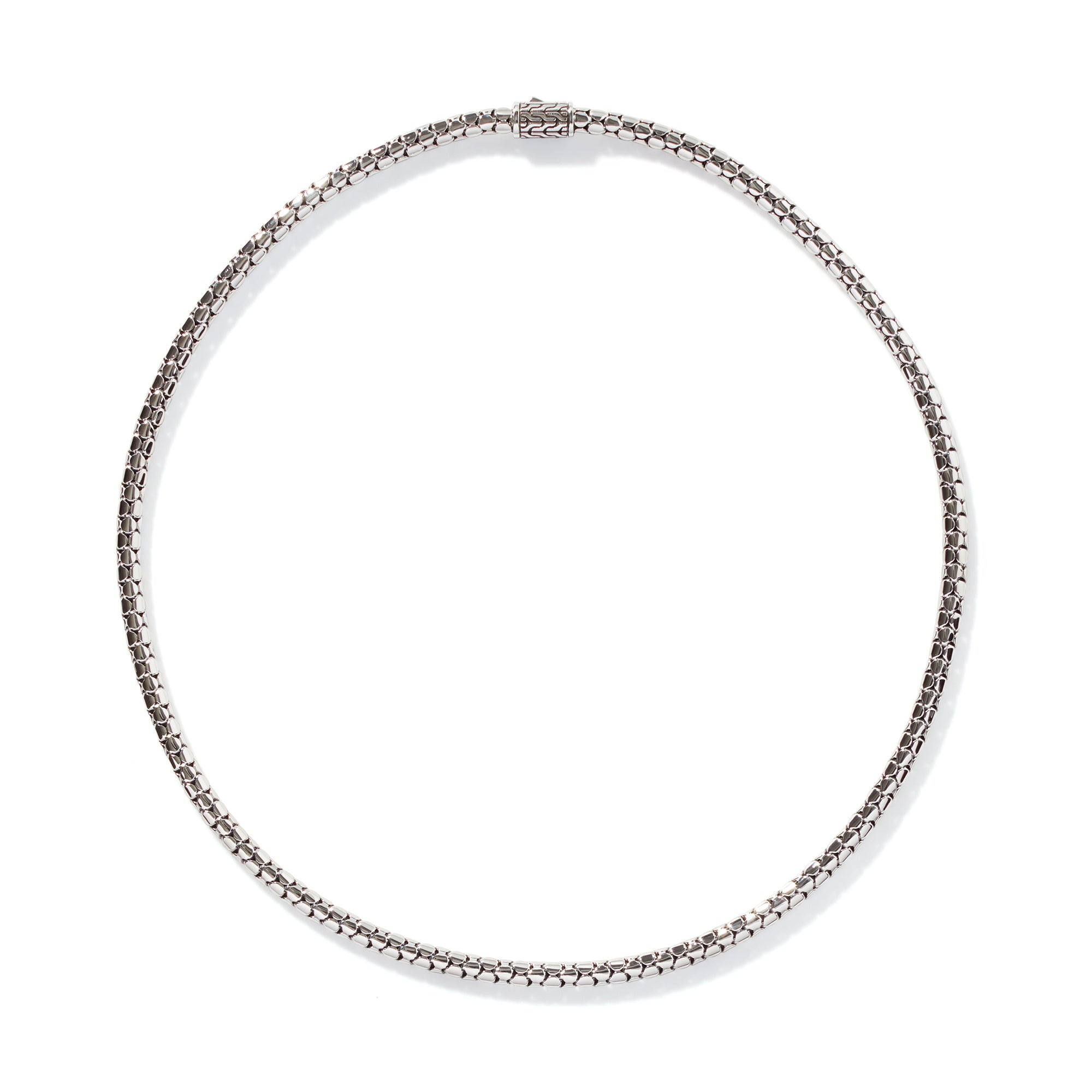 Dot Chain Necklace, Sterling Silver|NB34386