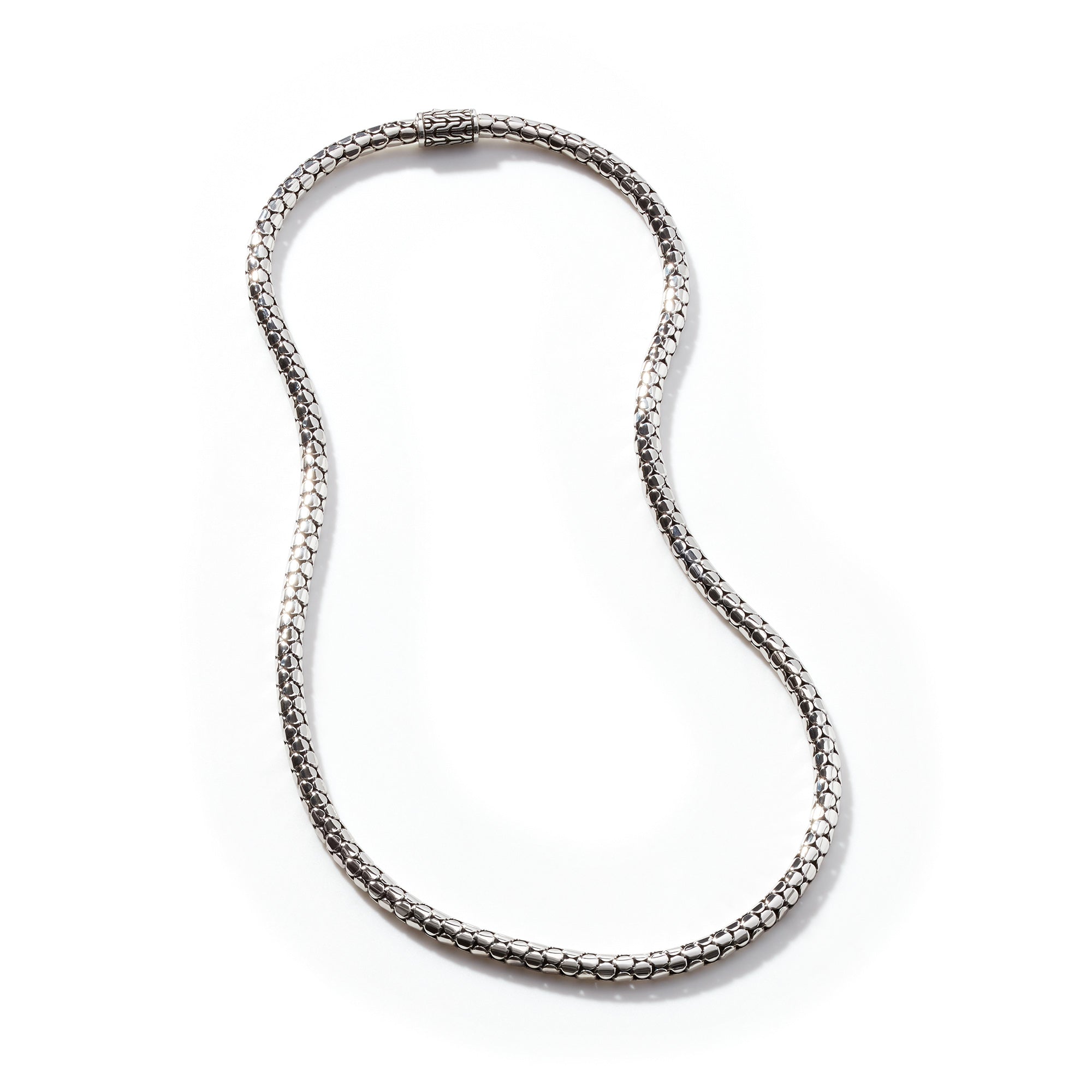 Dot Chain Necklace, Sterling Silver|NB34386