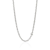 Screwball Link Necklace, Sterling Silver, 5MM|NB43082