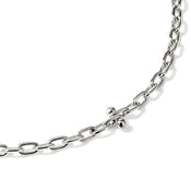 Screwball Link Necklace, Sterling Silver, 5MM|NB43082