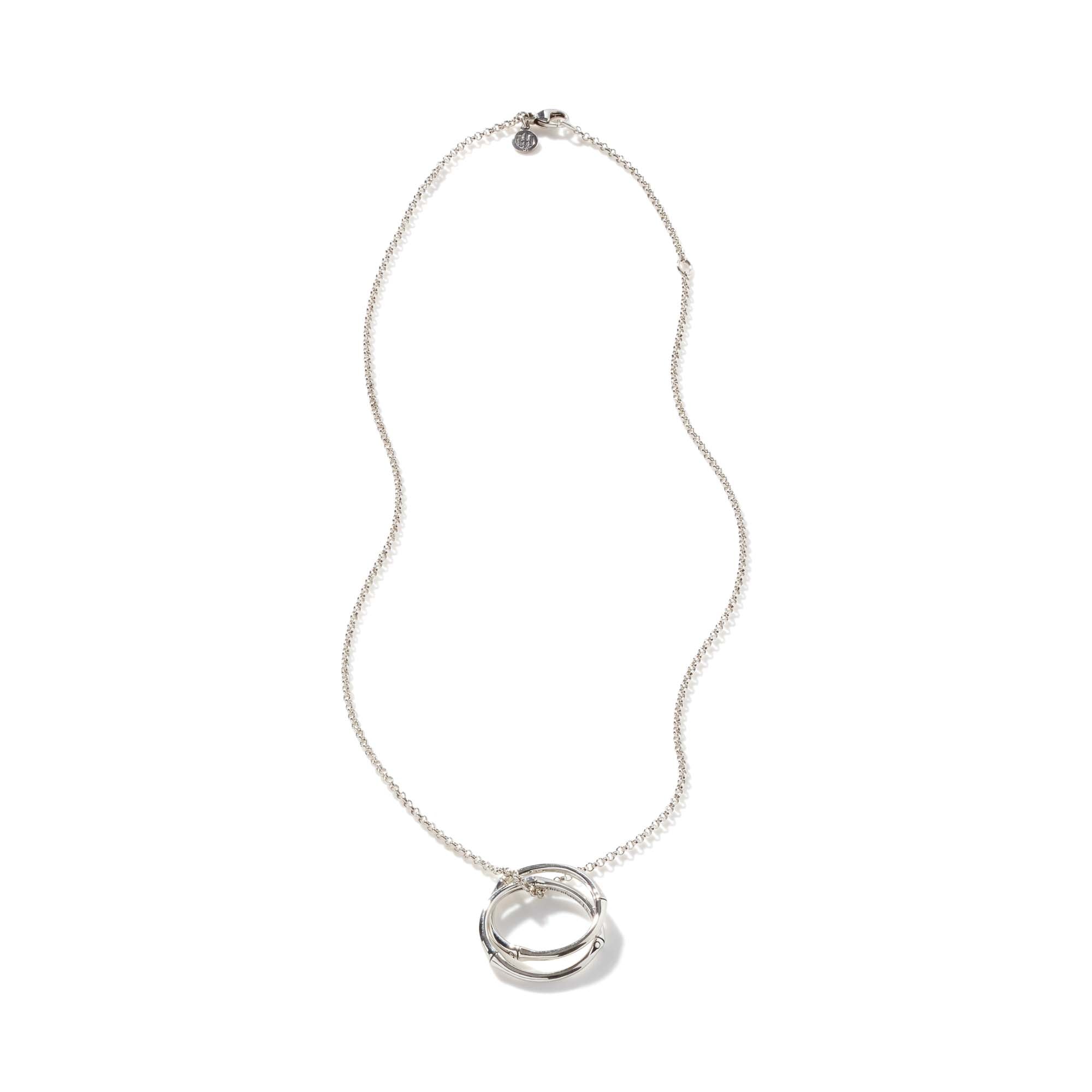 Bamboo Pendant Necklace, Sterling Silver|NB5635 – John Hardy