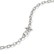 Surf Link Necklace, Sterling Silver, 5MM|NB89535