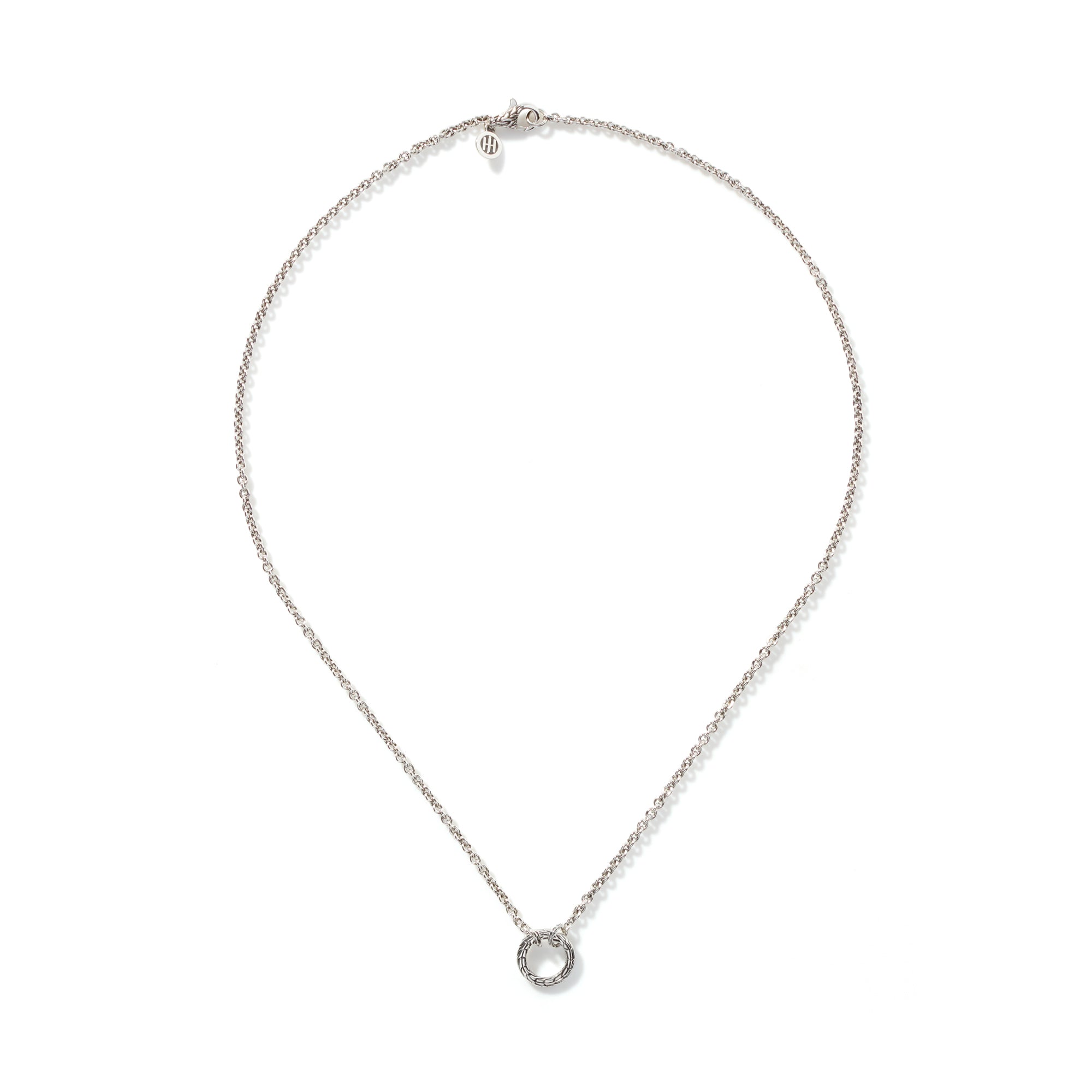 Keyring Necklace, Sterling Silver, 2.45 MM|NB90448 – John Hardy Keyring Necklace, Sterling Silver, 2.45 MM|NB90448 – John Hardy