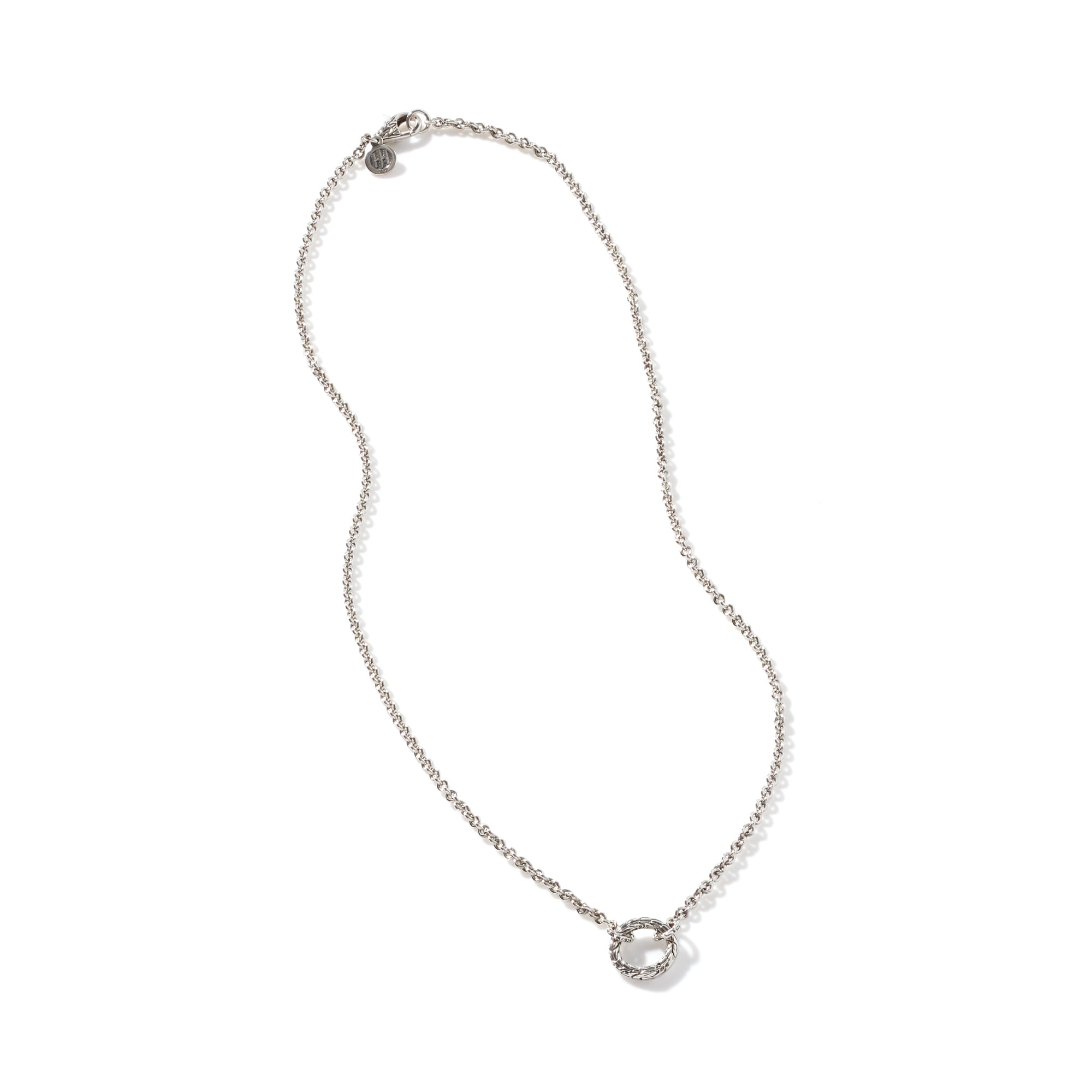 Keyring Necklace, Sterling Silver, 2.45 MM|NB90448 – John Hardy