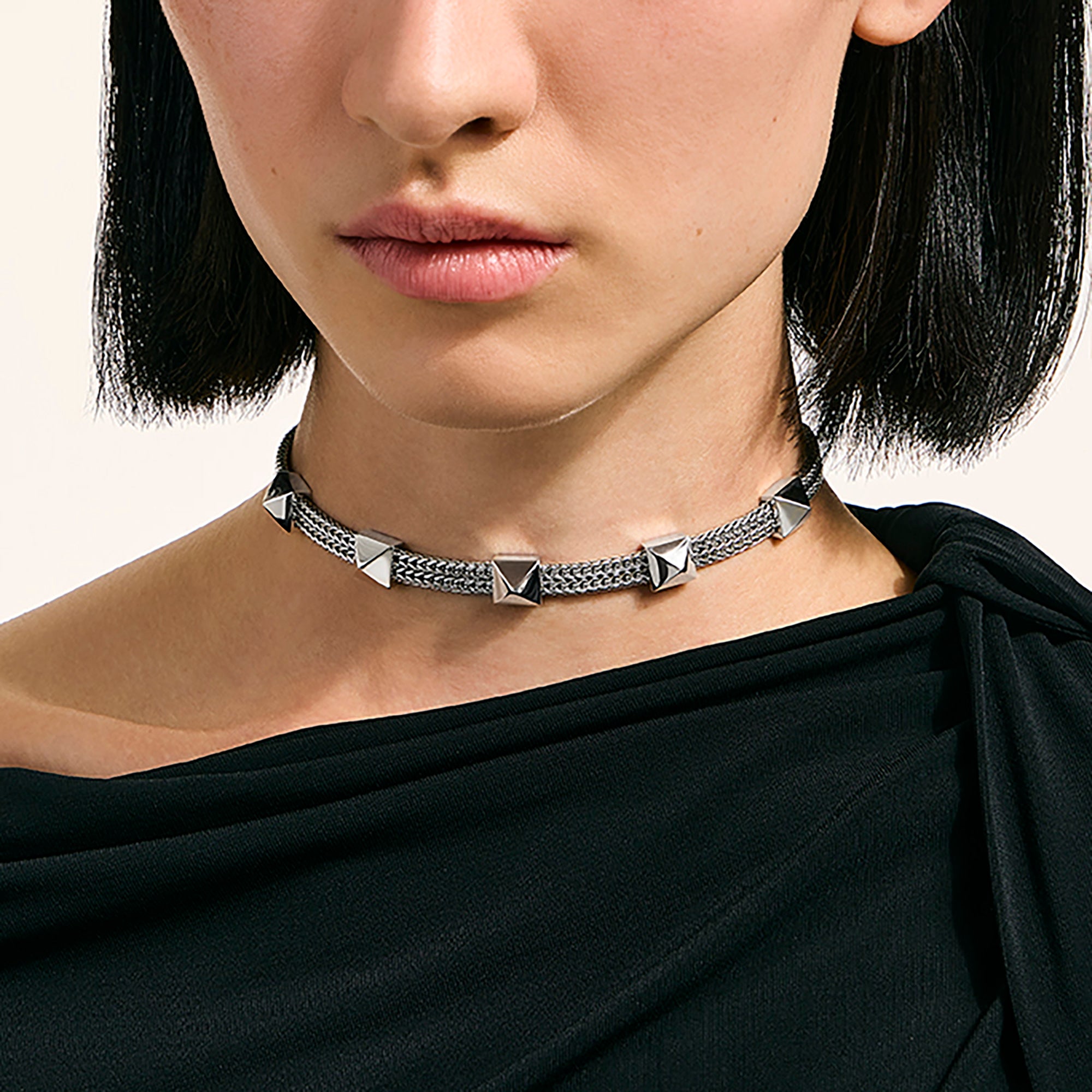 Icon Stud Choker, Sterling Silver, 6MM – John Hardy