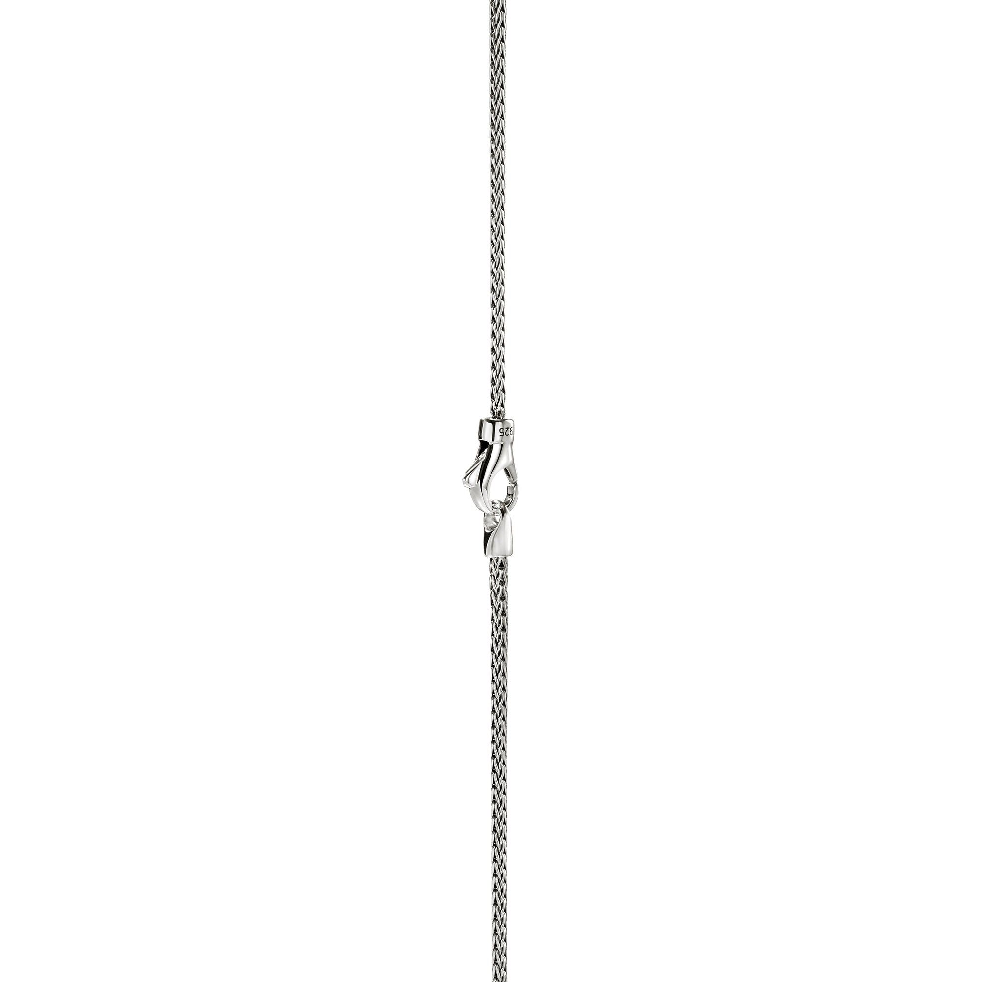 JH Essential Pearl Necklace, Sterling Silver, Pearl, 1.8MM