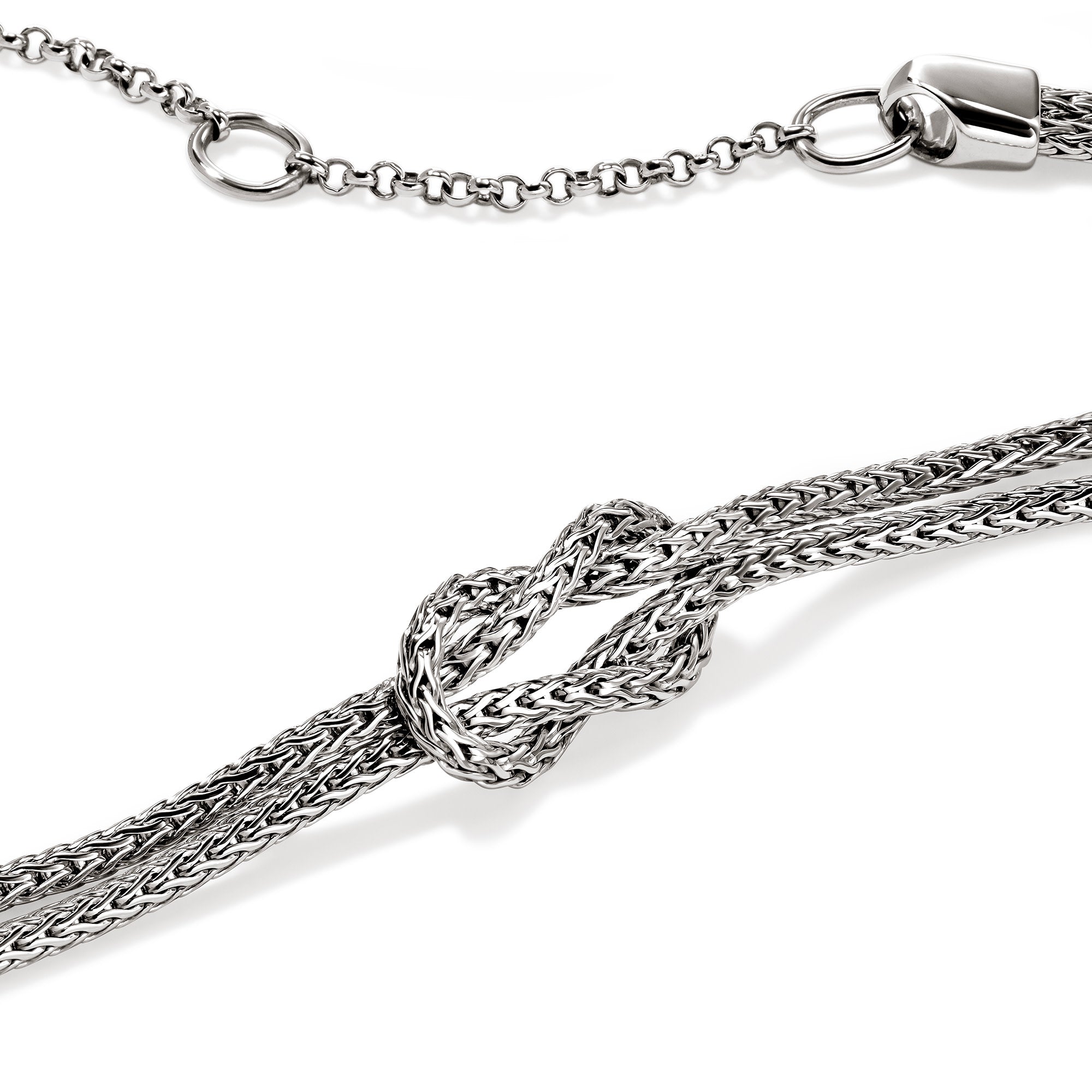 Love Knot Necklace, Sterling Silver, 3.6MM – John Hardy