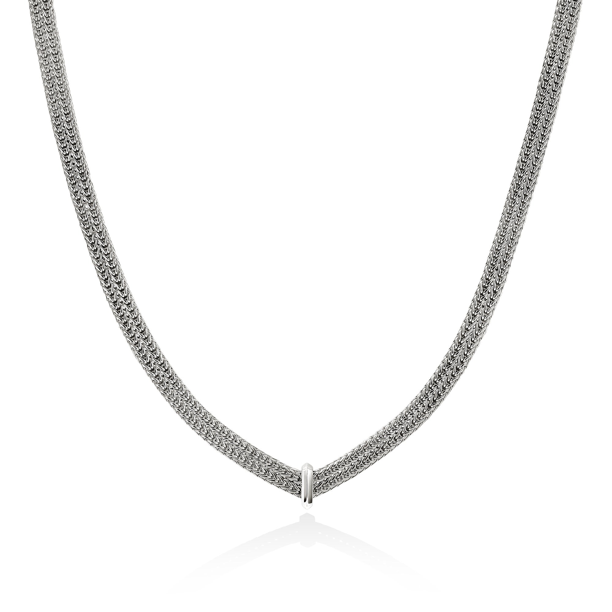 Icon Link Necklace, Sterling Silver, 6MM – John Hardy