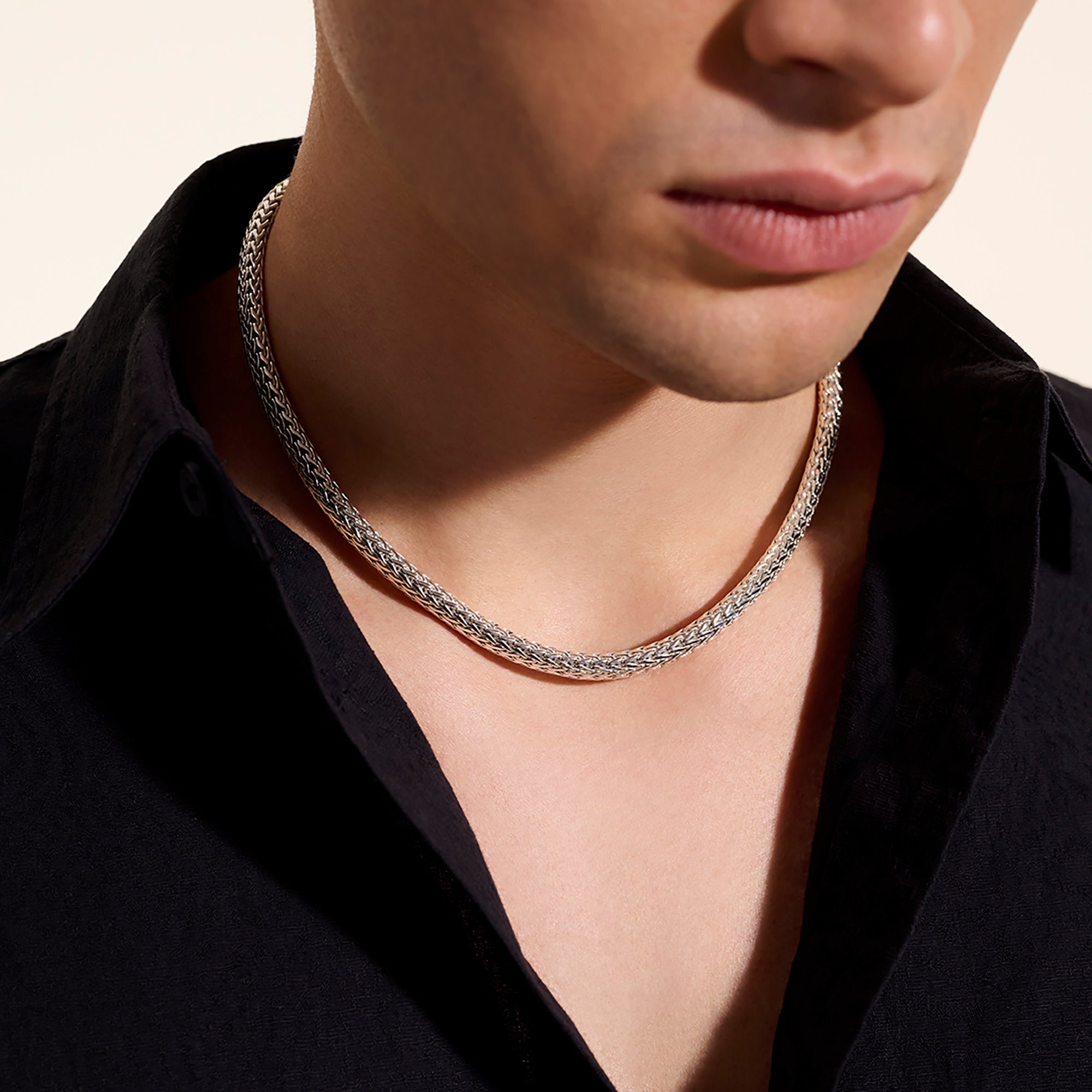Icon Necklace Sterling Silver 7.5MM|NB990400 – John Hardy