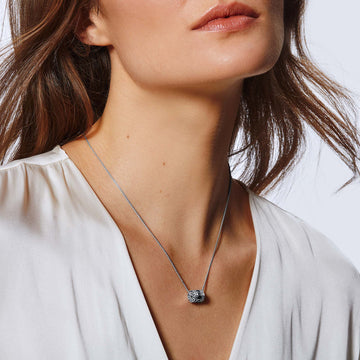 Pendant Necklace with Diamonds|NBP390052DI