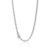Surf Necklace, Sterling Silver, Diamonds, 5MM|NBP895352DI