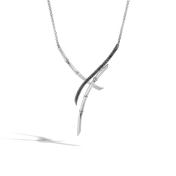Bamboo Pavé Collar Necklace