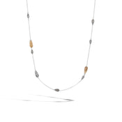 Station Necklace with Smoky Quartz|NBS951404SQ