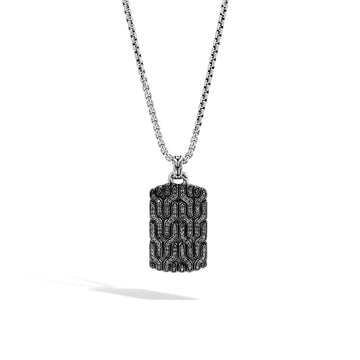 Classic Chain Dog Tag Necklace|NBS999994BLS