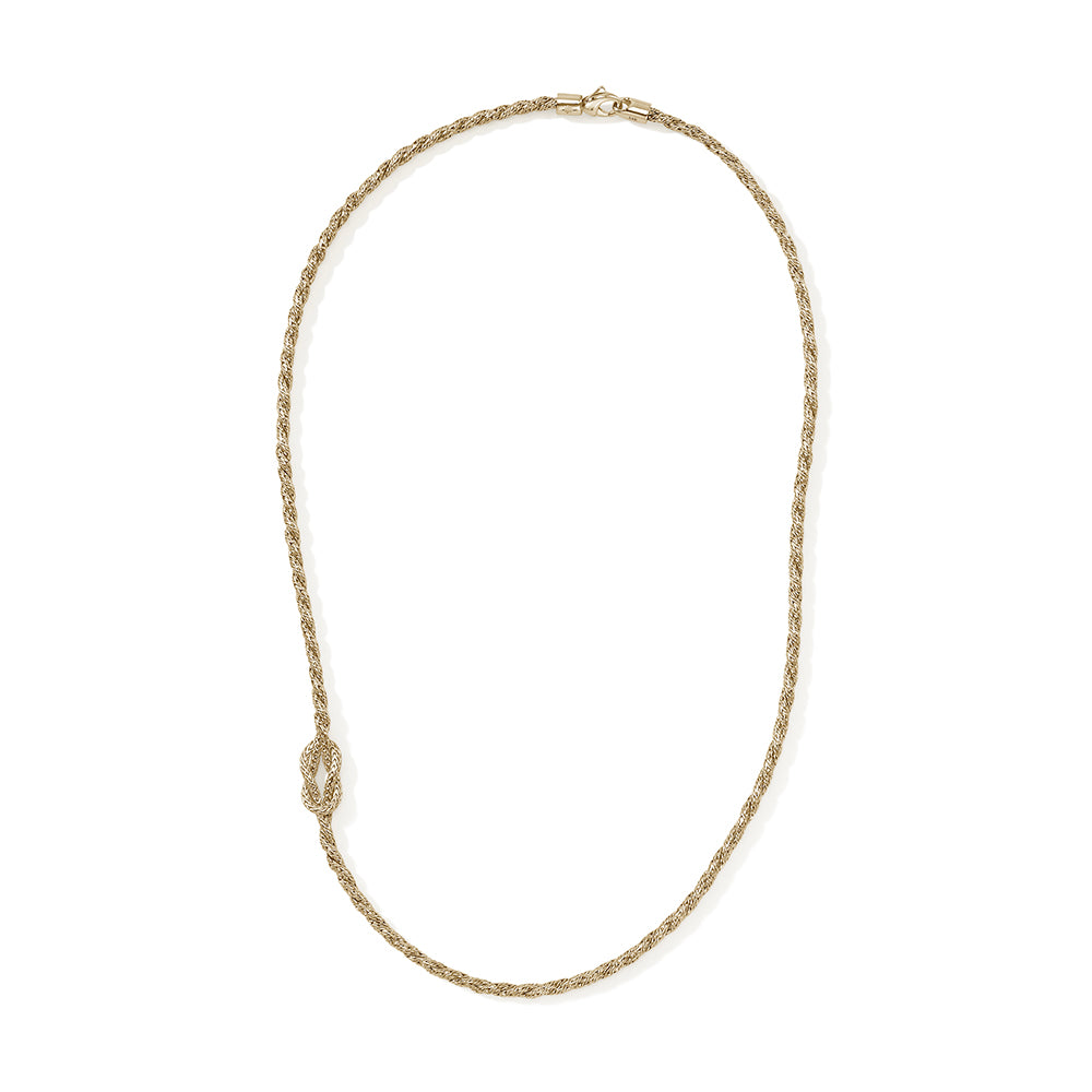 Love Knot Necklace, Gold, 1.8MMNGG901143 John Hardy